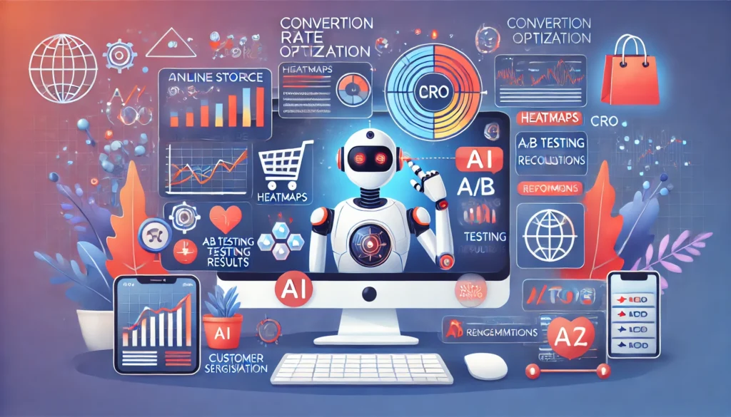 AI performing CRO for an e-commerce site